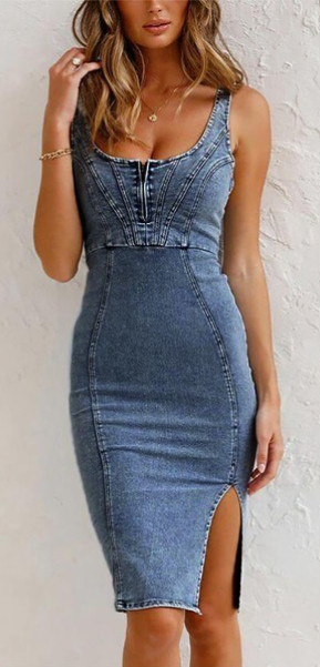 Denim Dress